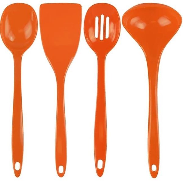 Reston Lloyd Reston Lloyd 81500 4pc Melamine Utensil Set  Orange 81500